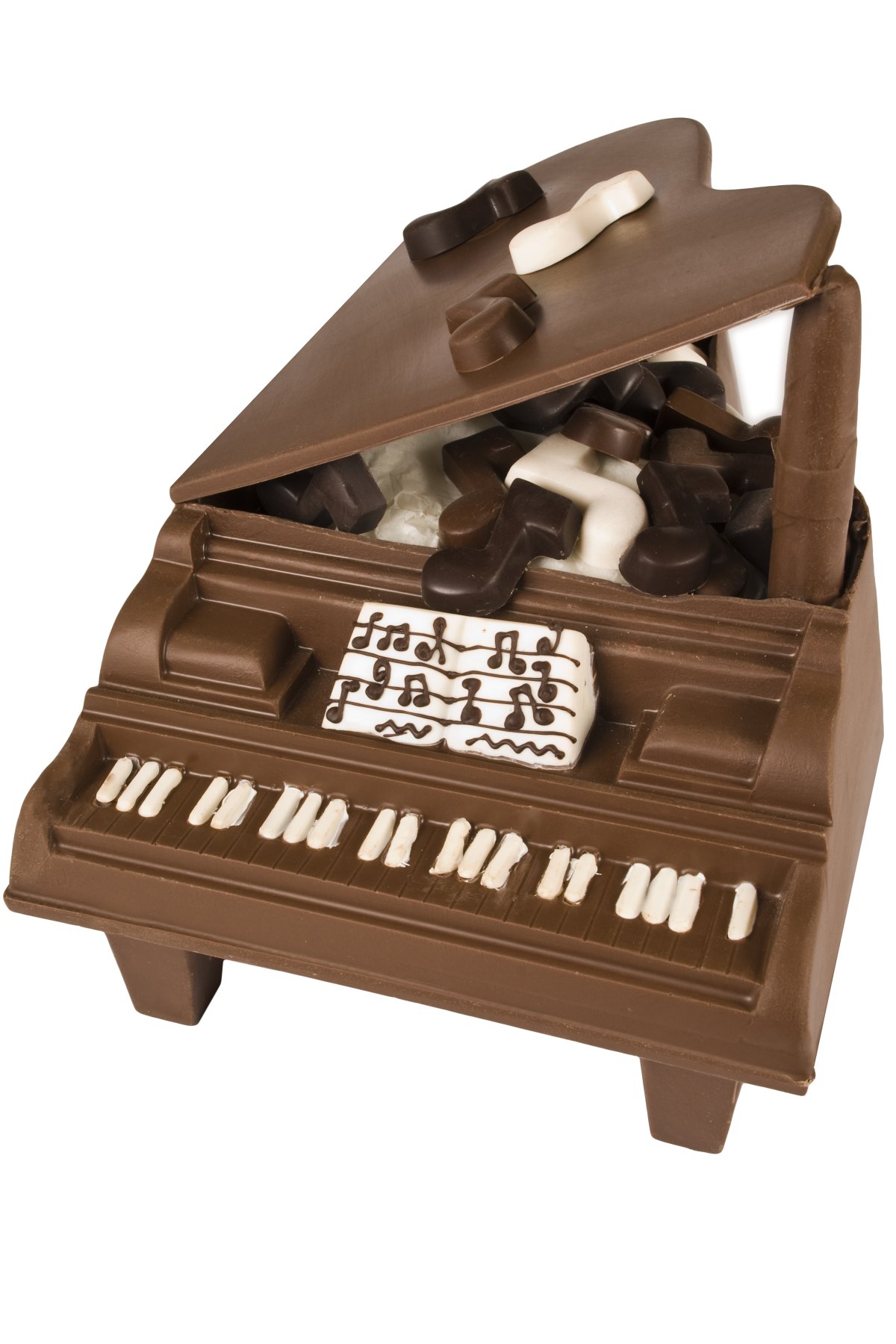 Piano en chocolat